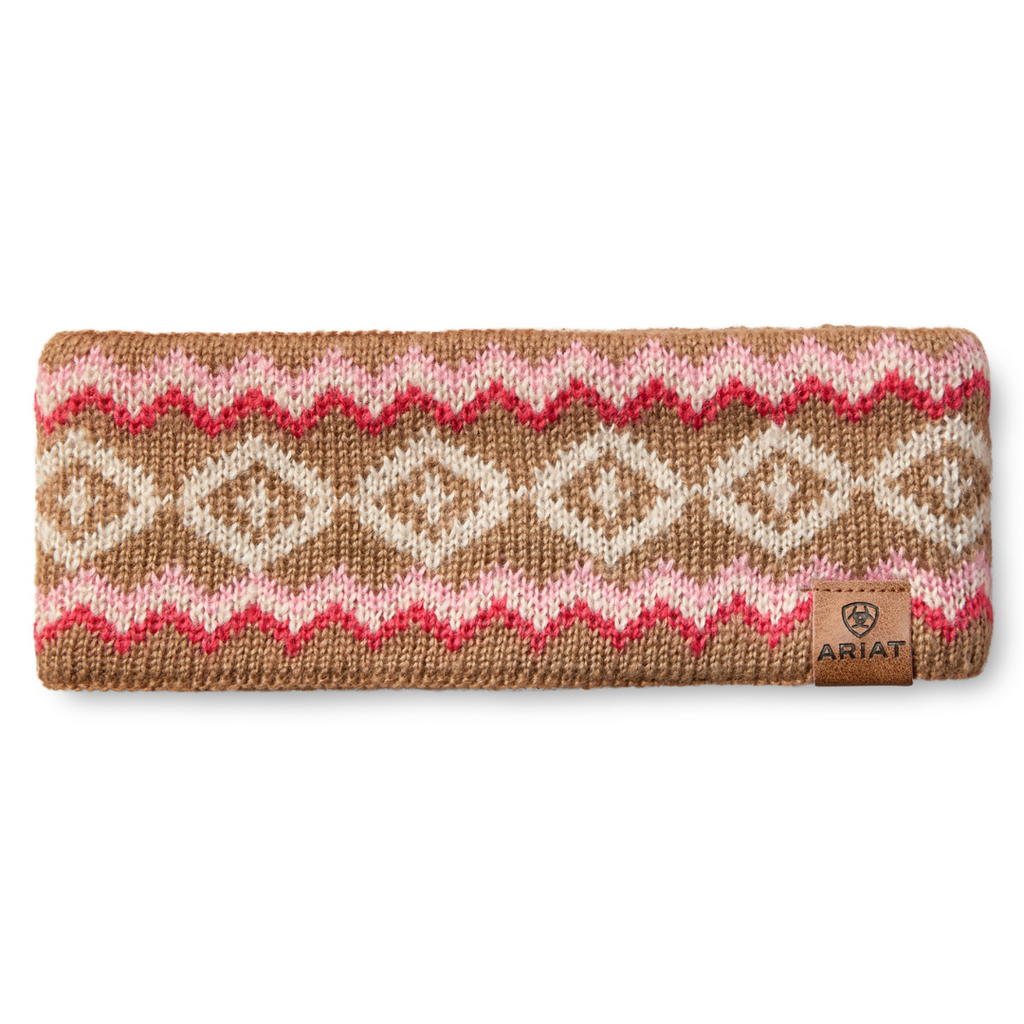 Ariat Womens Bristol Headband (10063843) Tan