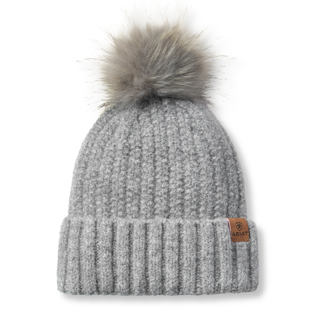 Ariat Womens Chilton Beanie (10064022) Heather Grey