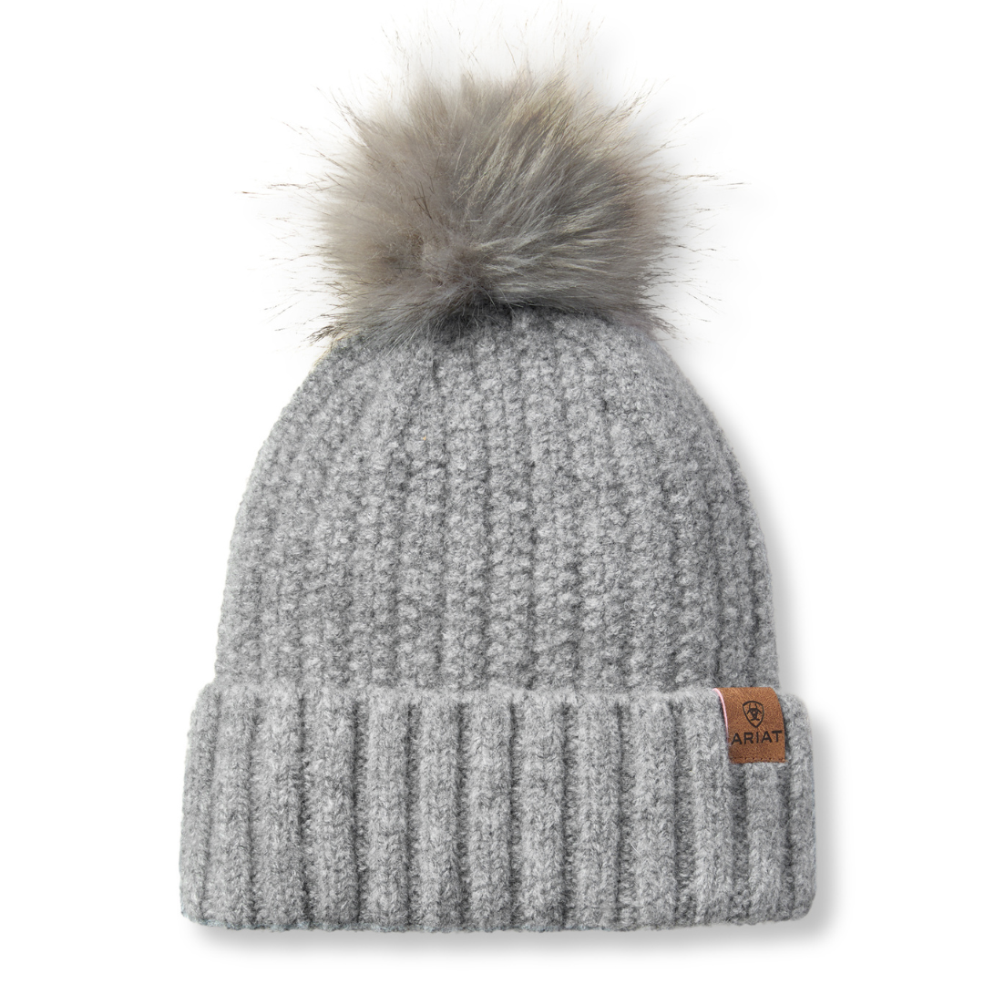 Ariat Womens Chilton Beanie (10064022) Heather Grey