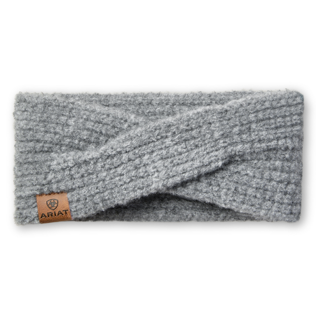 Ariat Womens Chilton Headband (10064026) Heather Grey