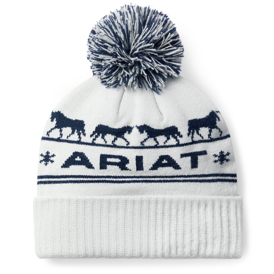 Ariat Womens Apres Ski Beanie (10063912) Off White
