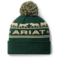 Ariat Womens Apres Ski Beanie (10063913) Olive Green