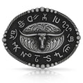 Montana Silversmiths Branded Legacy Longhorn Buckle (A542S)