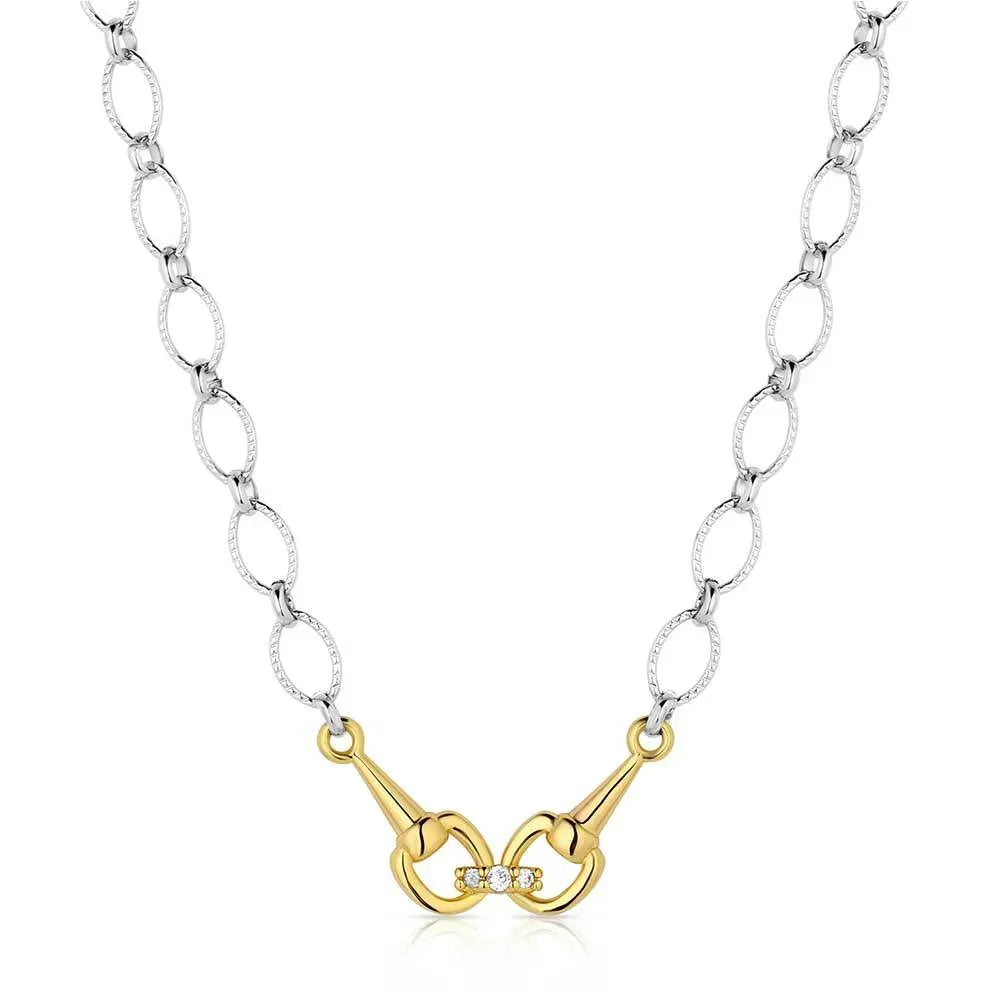 Montana Silversmiths Enjoy the Ride Necklace (QNC6084)