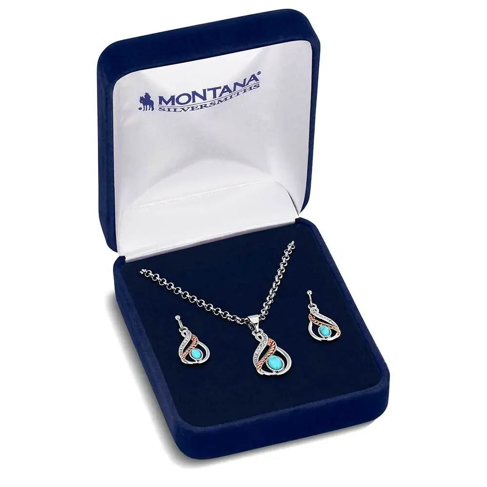Montana Silversmiths Woven Dreams Jewellery Set (JS6119)
