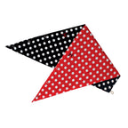 Just Country Womens Carlee Double Sided Scarf (SCF2558) Black Polka Dot/Red Polka Dot