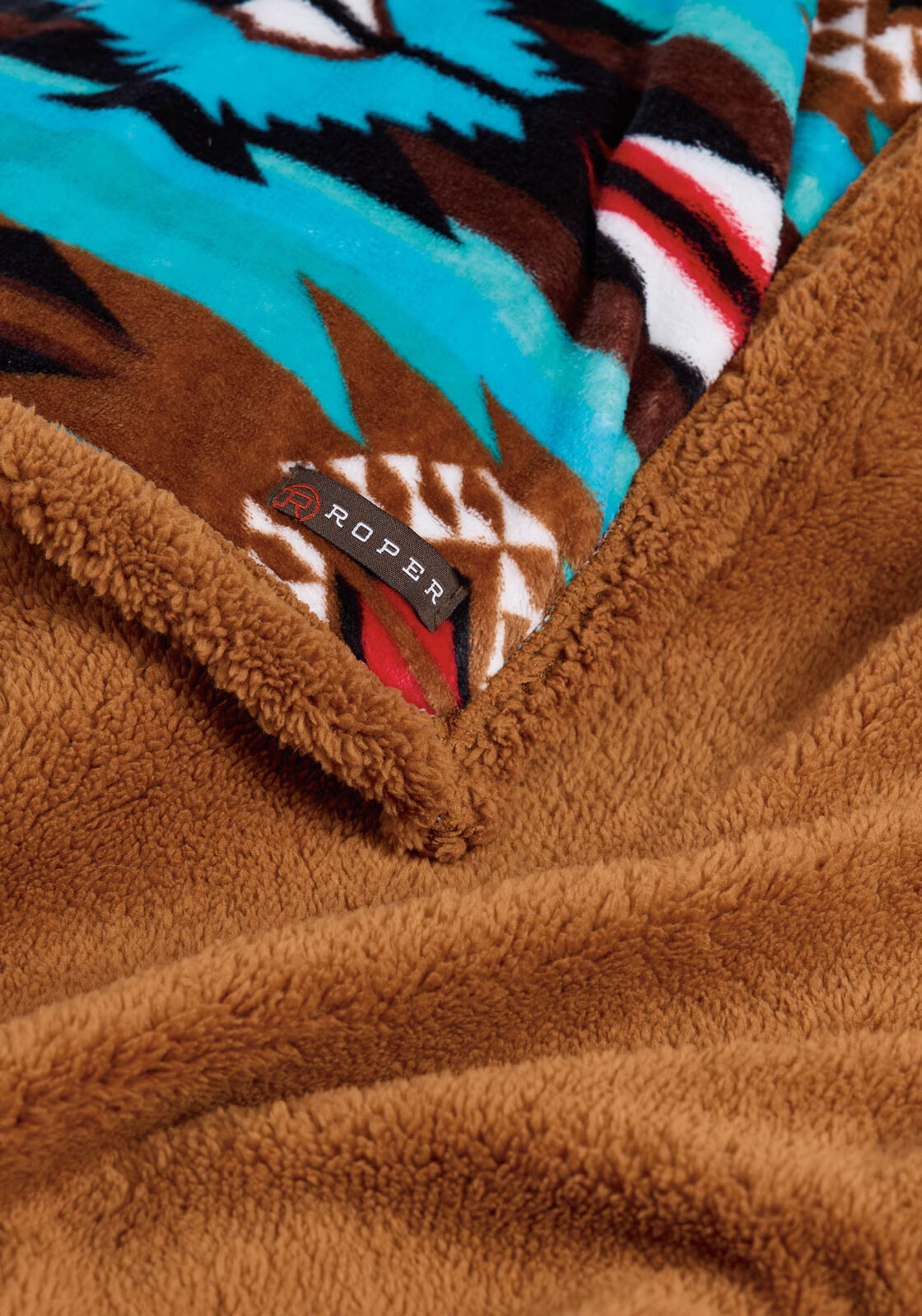 Roper Throw Blanket (6355500) Aztec Green