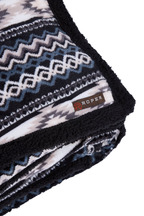 Roper Throw Blanket (6355501) Aztec Black