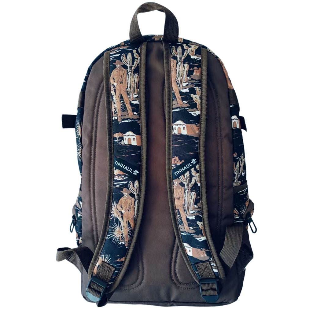 Tin Haul Backpack (99070126) Brown Western Scene