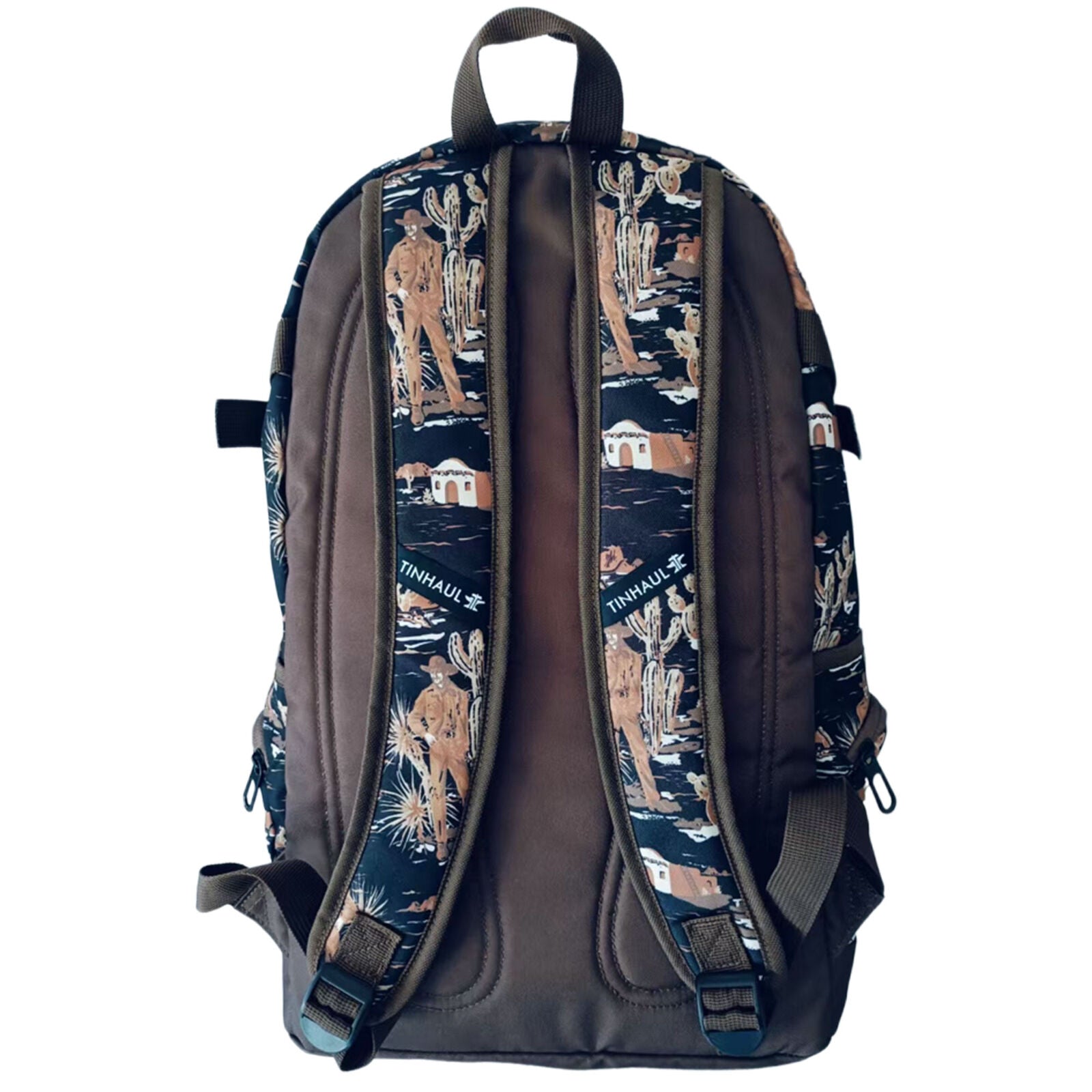 Tin Haul Backpack (99070126) Brown Western Scene