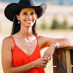 Montana Silversmiths Darling of the West Bracelet (BC5987BK)