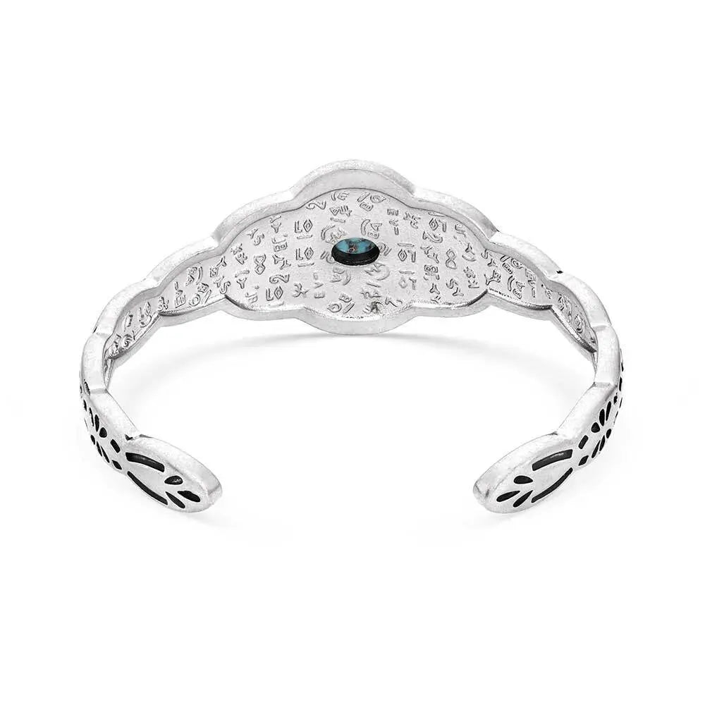 Montana Silversmiths Montana Skies Turquoise Cuff Bracelet (BC6102)