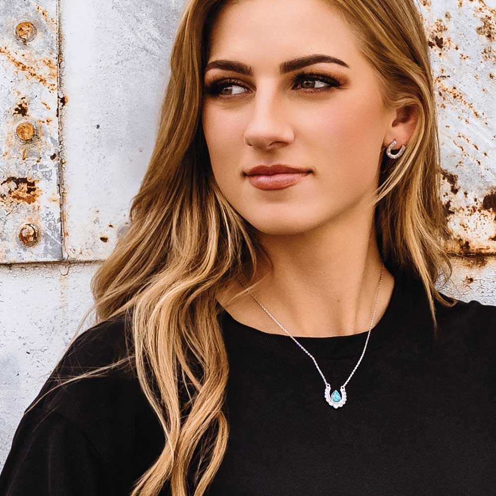 Montana Silversmiths Crystal Trot Necklace (NC6121)
