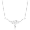 Montana Silversmiths Out West Longhorn Necklace (NC6139)