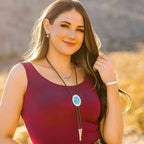 Montana Silversmiths Out West Longhorn Necklace (NC6139)