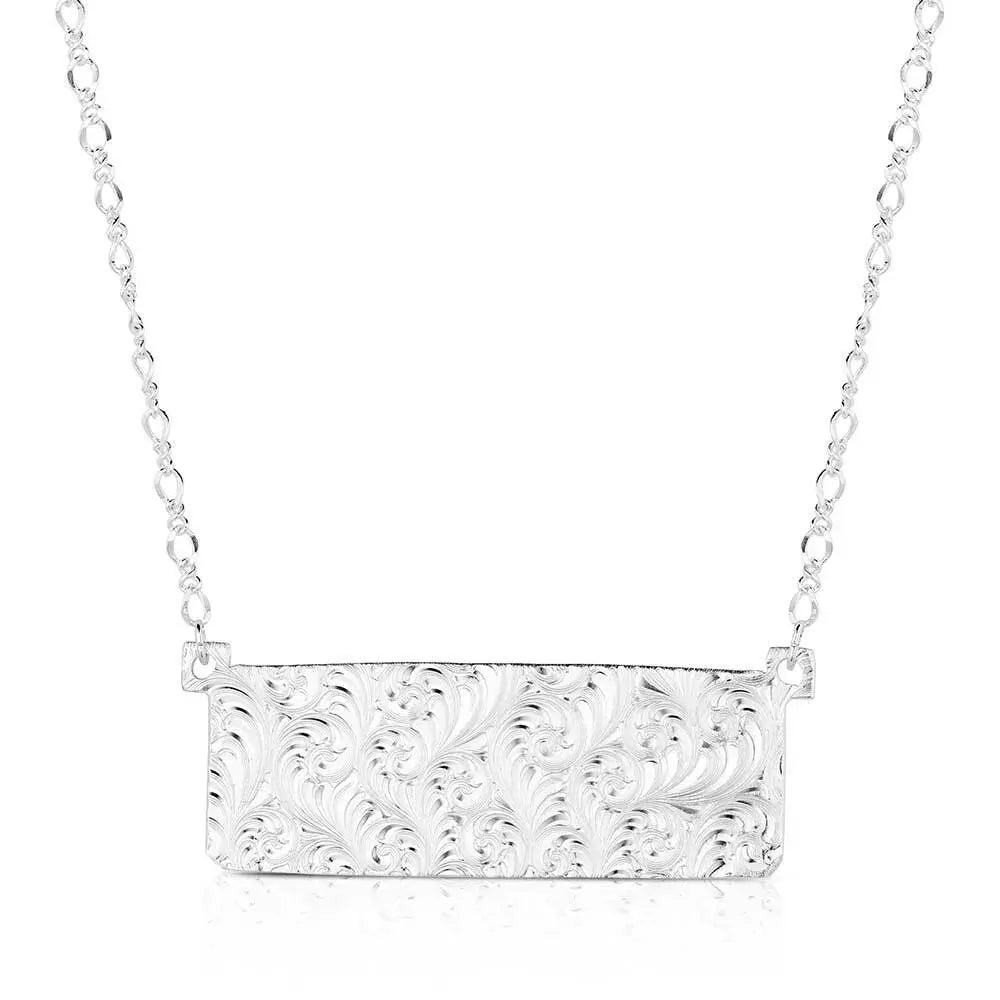 Montana Silversmiths Longhorn Trails Necklace (NC6145)