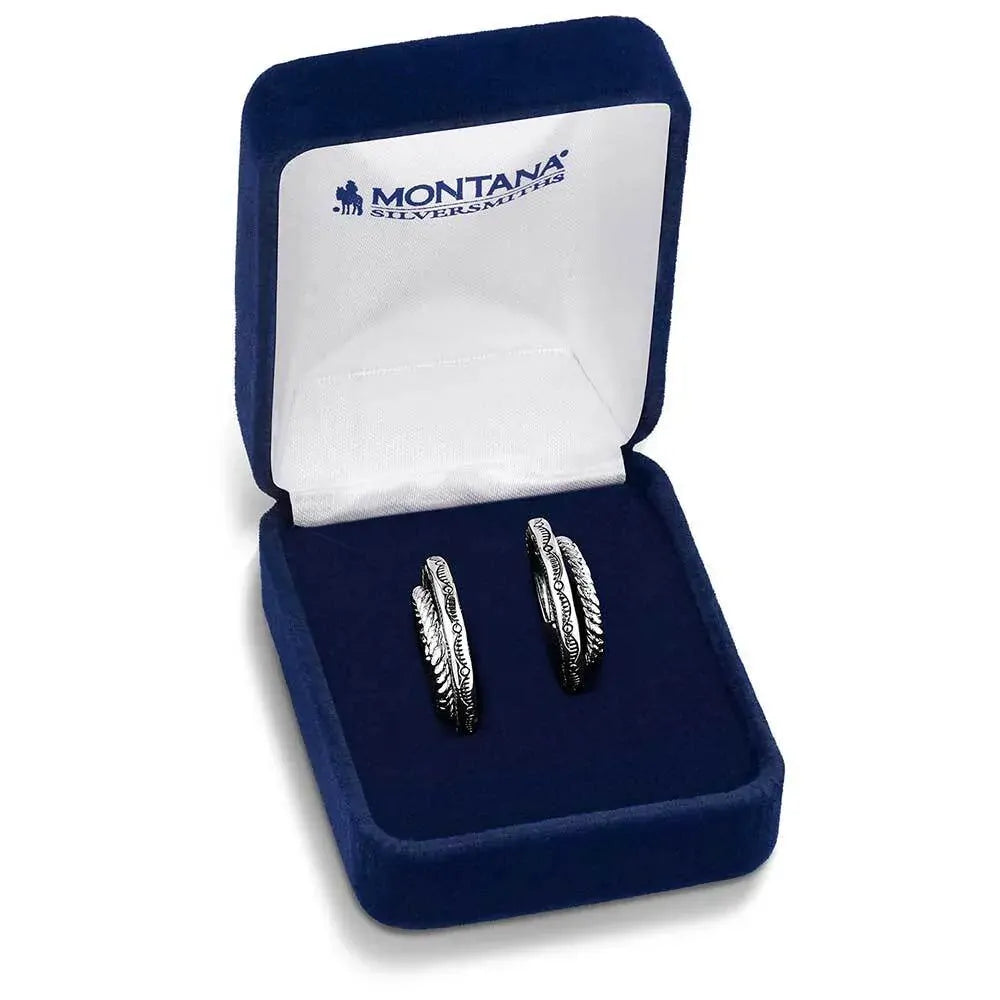 Montana Silversmiths Enchanted Soul Hoop Earrings (ER6105)