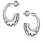 Montana Silversmiths Enchanted Soul Hoop Earrings (ER6105)