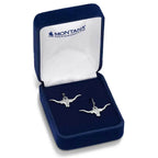 Montana Silversmiths Out West Longhorn Earrings (ER6139)