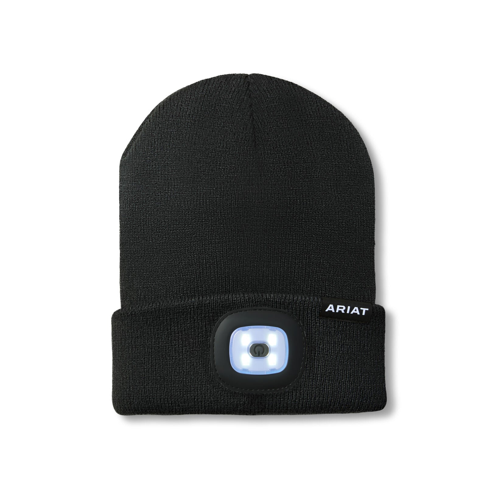 Ariat Rebar Headlight Beanie (10064020) Black/Charcoal Grey
