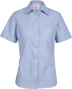 Jonsson Womens S/S Shirt (OWBLSS) Navy Stripe S [GD]