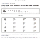 Just Country Mens Diamantina Sizing Guide