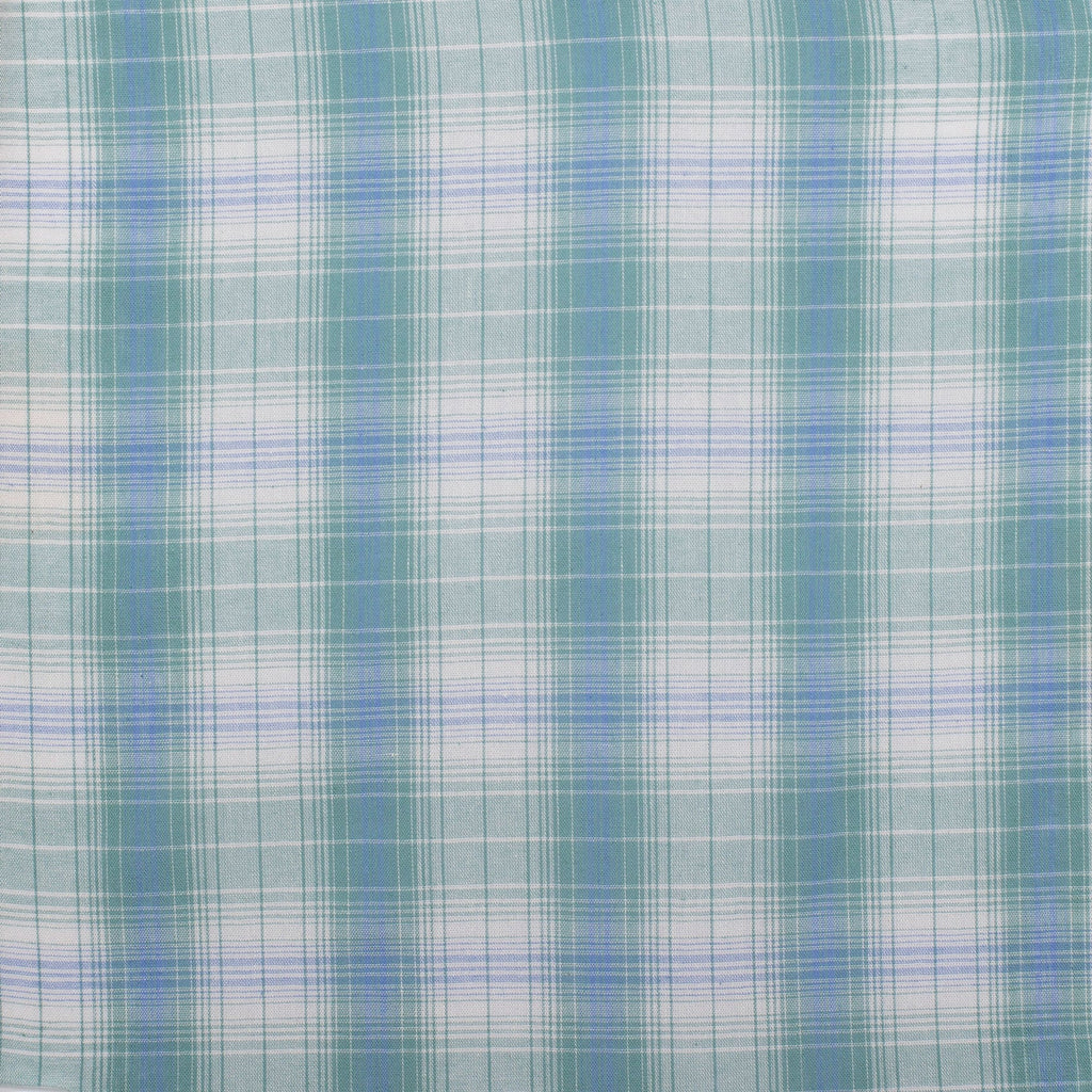 Just Country Infants Frankie Full Button S/S Full Button Jumpsuit (IWSS2605) Riviera Blue Green/Sea Green Plaid