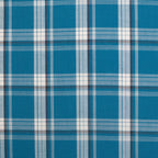 Just Country Infants Frankie Full Button S/S Jumpsuit (IWSS2627) Petrol Plaid