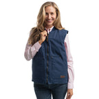 Just Country Mens Diamantina Vest (MWOV2301) Navy