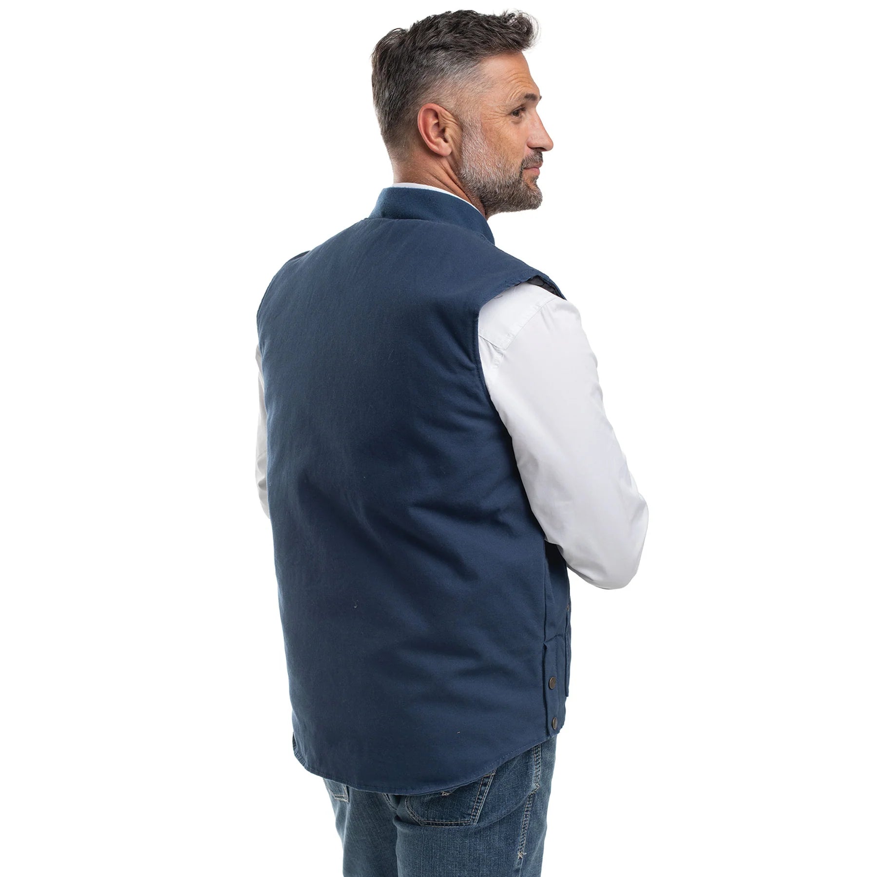 Just Country Mens Diamantina Vest (MWOV2301) Navy