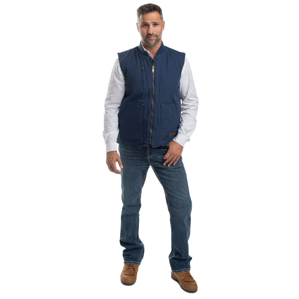 Just Country Mens Diamantina Vest (MWOV2301) Navy