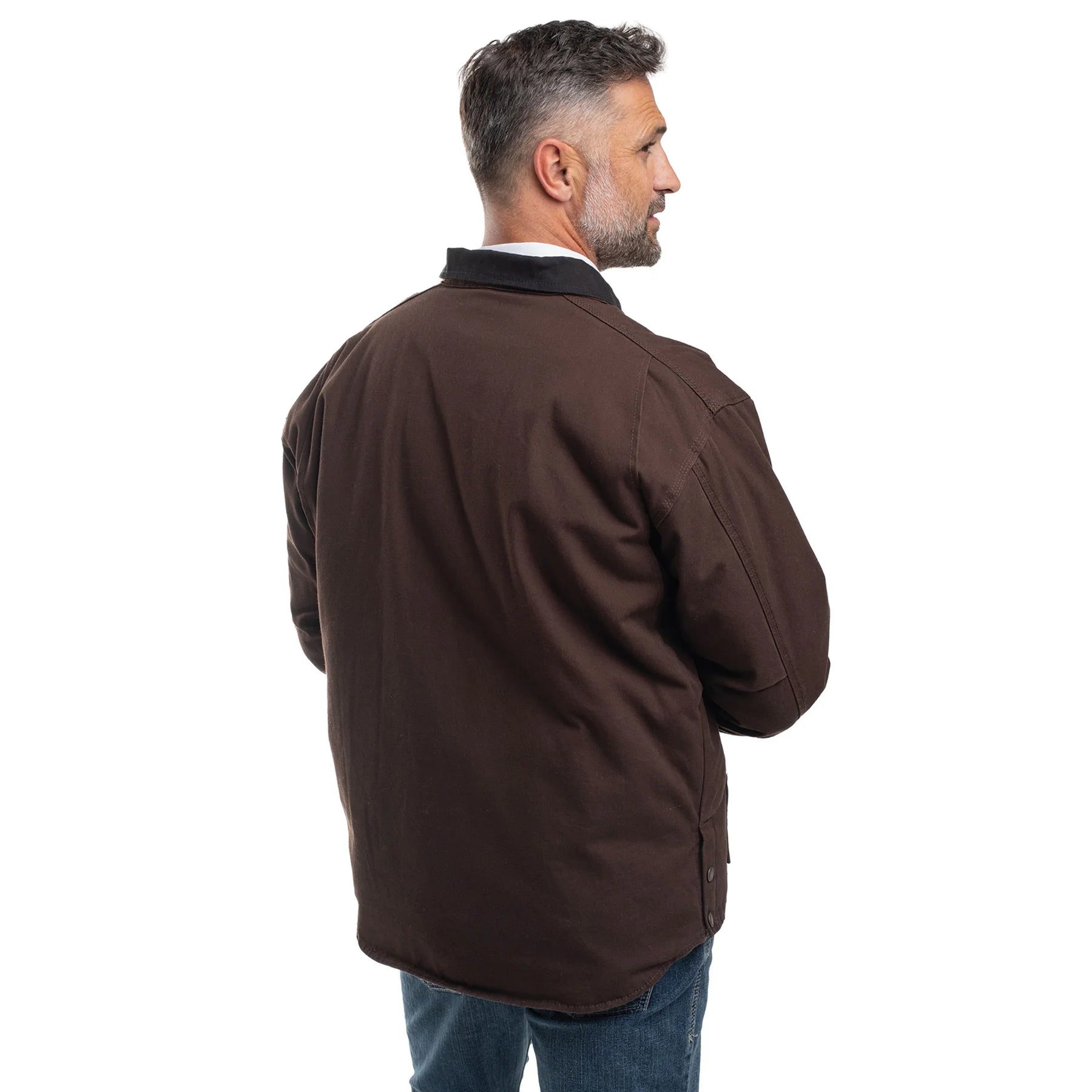 Just Country Unisex Diamantina Jacket (MWOJ1917) Chocolate