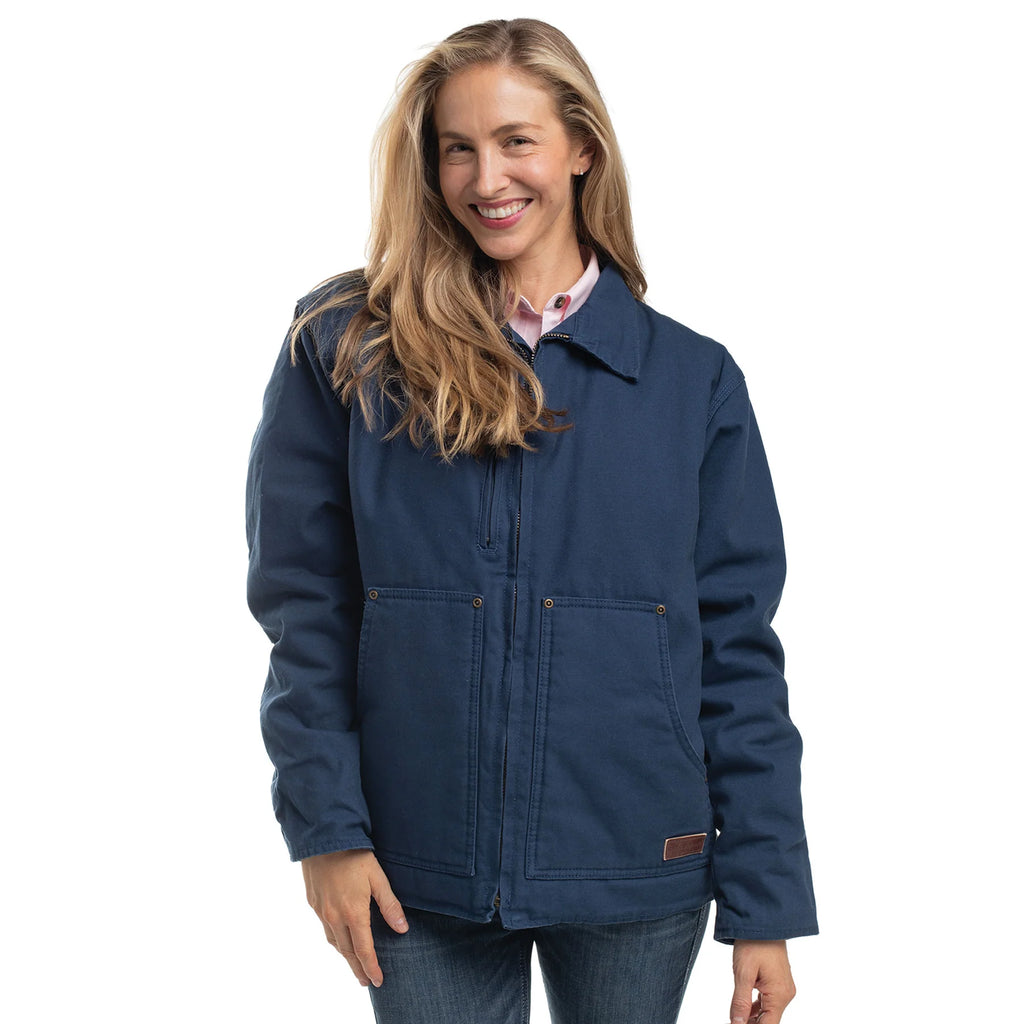 Just Country Unisex Diamantina Jacket (MWOJ2301) Navy