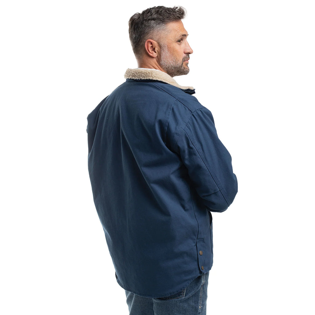 Just Country Unisex Diamantina Sherpa Jacket (MWOJ2302) Navy
