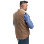 Just Country Unisex Diamantina Sherpa Vest (MWOV2100) Khaki