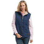 Just Country Unisex Diamantina Sherpa Vest (MWOV2302) Navy