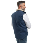 Just Country Unisex Diamantina Sherpa Vest (MWOV2302) Navy