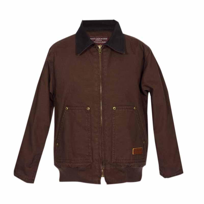 Just Country Childrens Diamantina Jacket (BWOJ1201) Chocolate