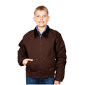 Just Country Childrens Diamantina Jacket (BWOJ1201) Chocolate