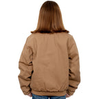 Just Country Childrens Diamantina Sherpa Jacket (BWOJ2200) Khaki