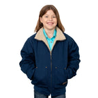 Just Country Childrens Diamantina Sherpa Jacket (BWOJ2302) Navy