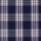 Just Country Mens Austin Full Button L/S Print Shirt (MWLS2667)  Navy/White Plaid