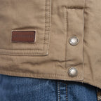 Just Country Mens Diamantina Jacket (MWOJ1916) Khaki