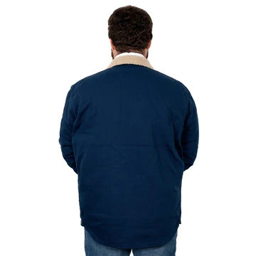Just Country Mens Diamantina Sherpa Jacket (MWOJ2302) Navy