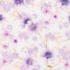 Just Country Womens Abbey Full Button L/S Print Shirt (WWLS2648) Purple & White Wildflowers/Orchid