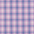 Just Country Womens Georgie Half Button L/S Print Shirt (WWLS2647) Orchid & Royal Blue Check