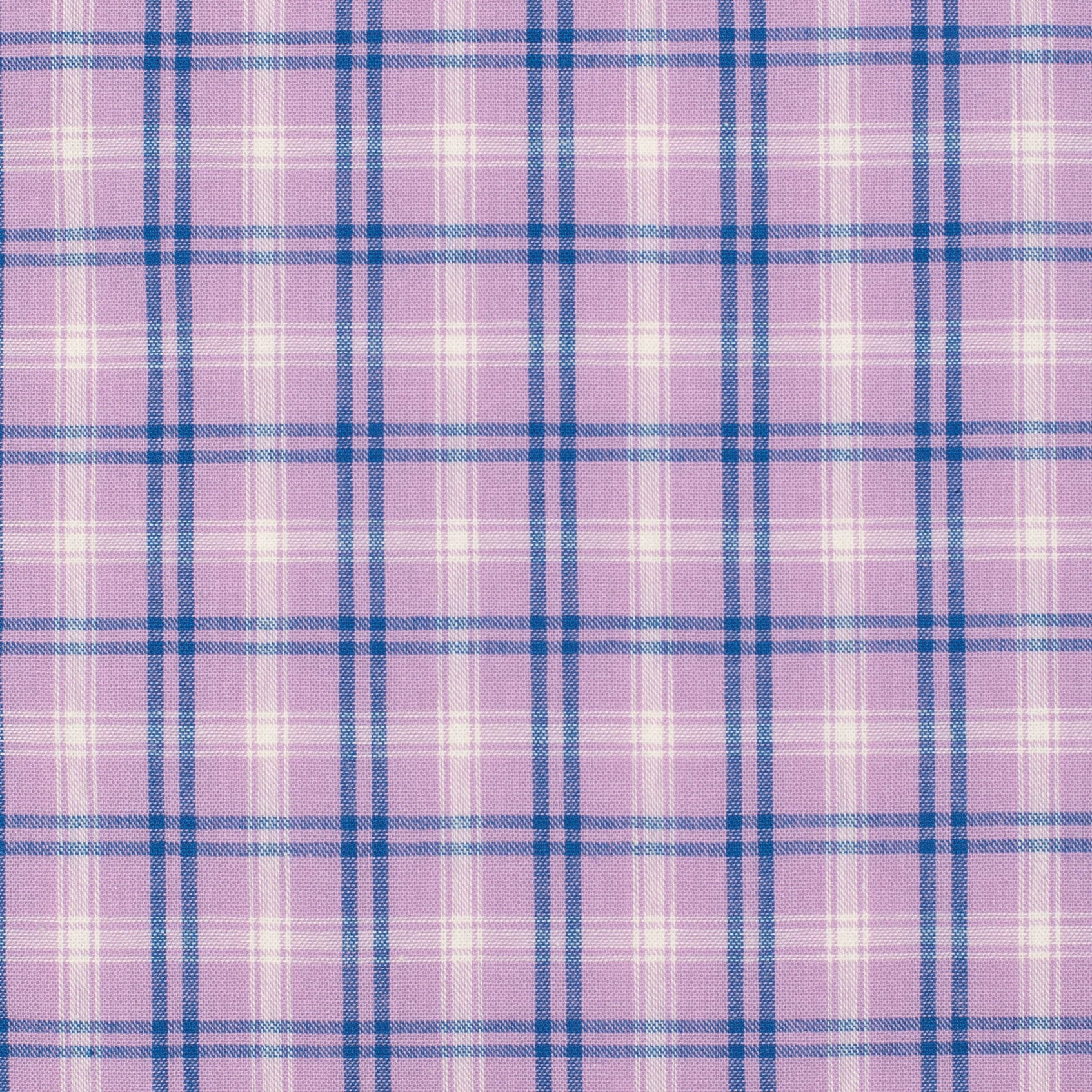 Just Country Womens Georgie Half Button L/S Print Shirt (WWLS2647) Orchid & Royal Blue Check