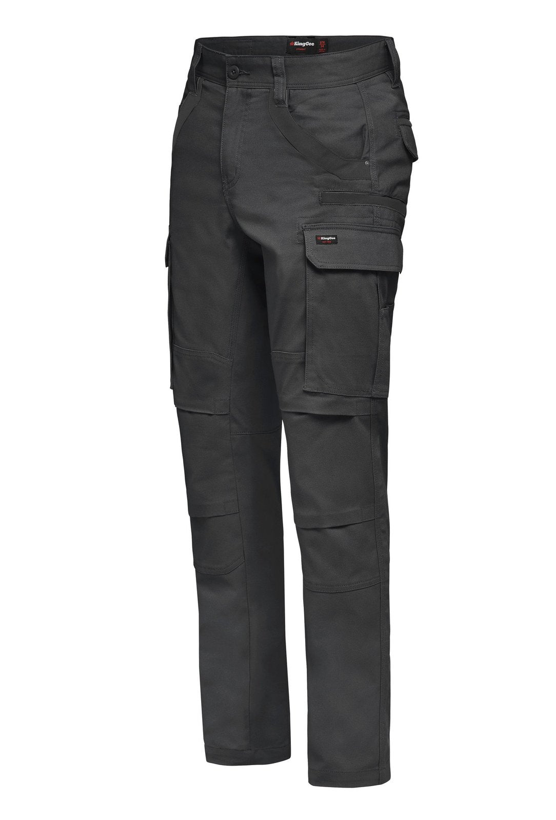 KingGee Tradies Utility Cargo Pants (K69860) Charcoal 77R
