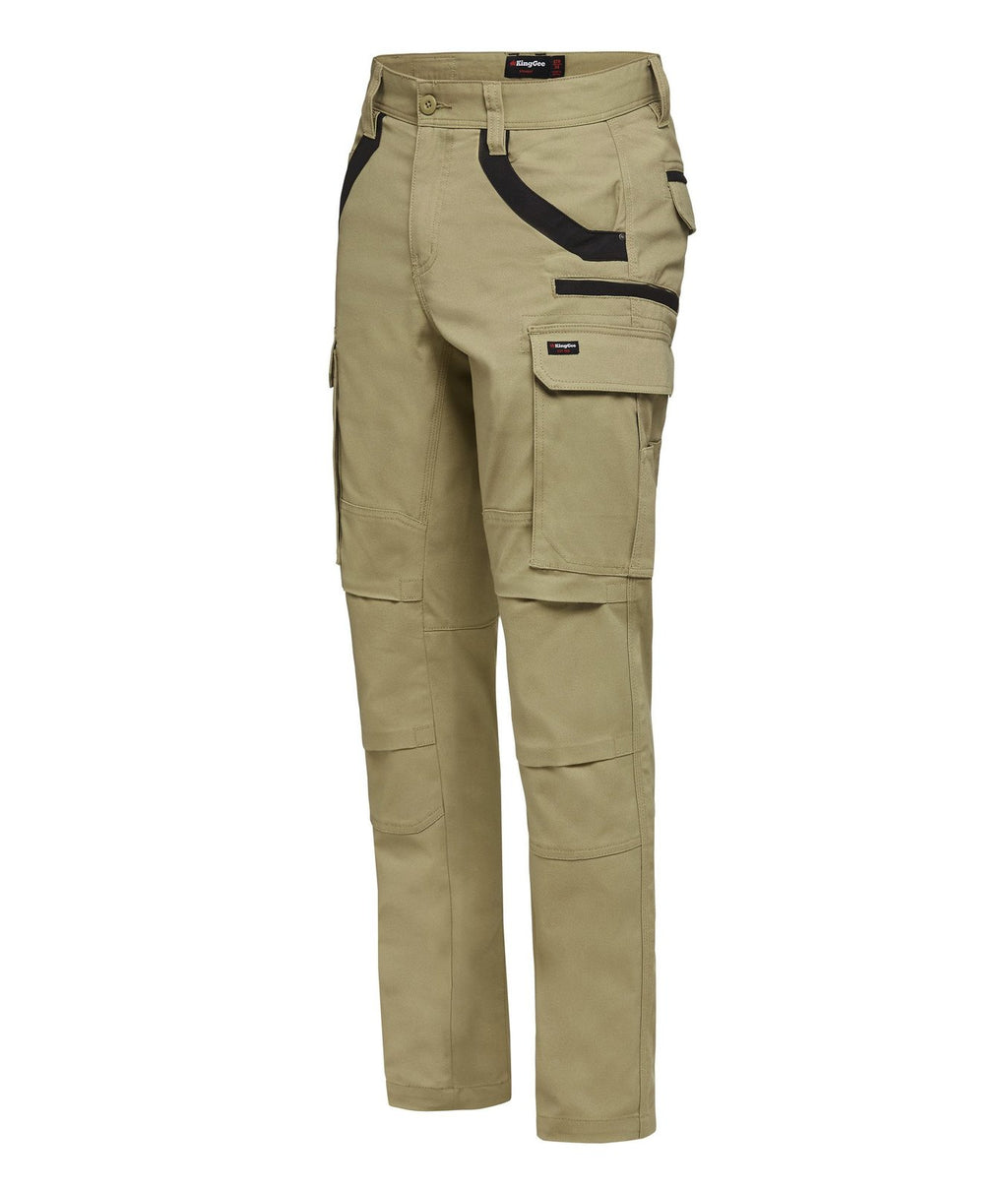 KingGee Tradies Utility Cargo Pants (K69860) Khaki 82R