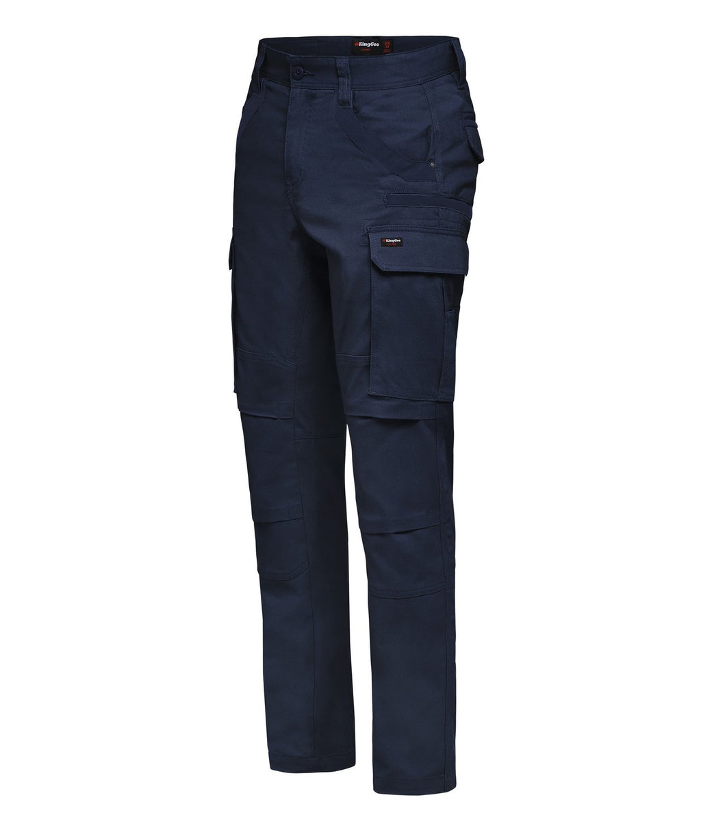 KingGee Tradies Utility Cargo Pants (K69860) Navy 77R
